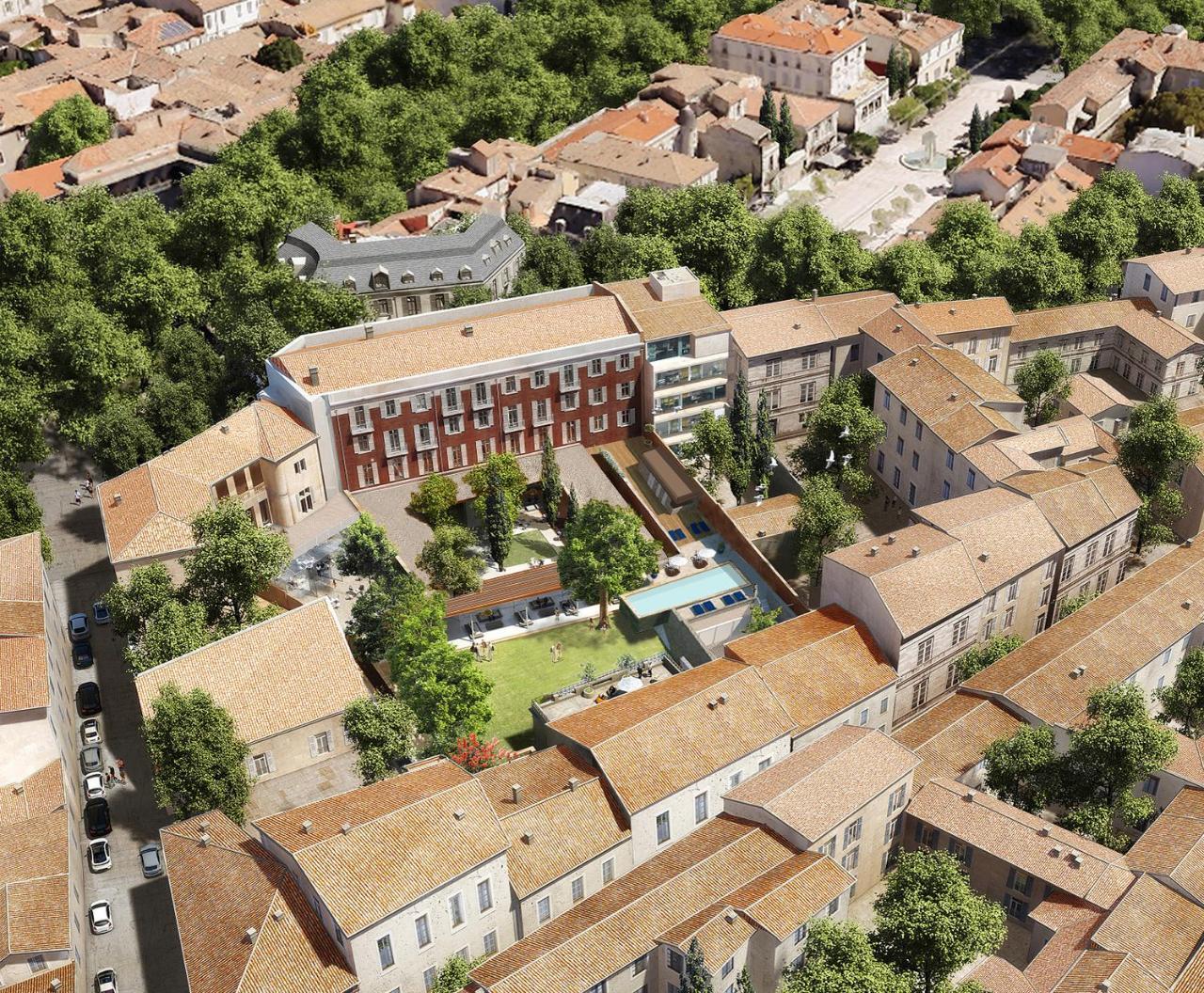 Maison Albar Hotels L'Imperator Nimes Exterior foto